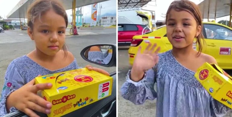 Menina que vende doces na rua fala 4 idiomas e sonha em ir para a escola e ser veterinária