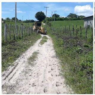 Prefeitura de Monte Horebe inicia a recuperação de várias estradas vicinais após período de fortes chuvas