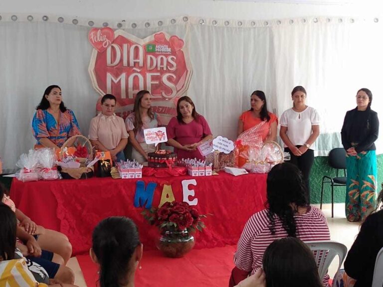 ESCOLA MUNICIPAL SANTA TEREZINHA (EMEIF) REALIZA CAFÉ DA MANHÃ EM COMEMORAÇÃO AO DIA DAS MÃES