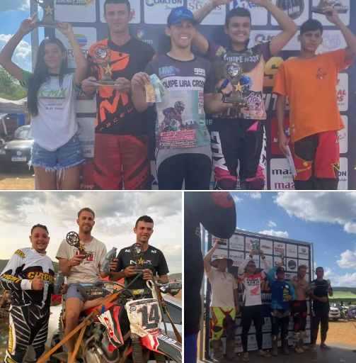 APOIANDO O ESPORTE-Atletas do Motocross de Monte Horebe Agradecem o Apoio do Prefeito Marcos Eron