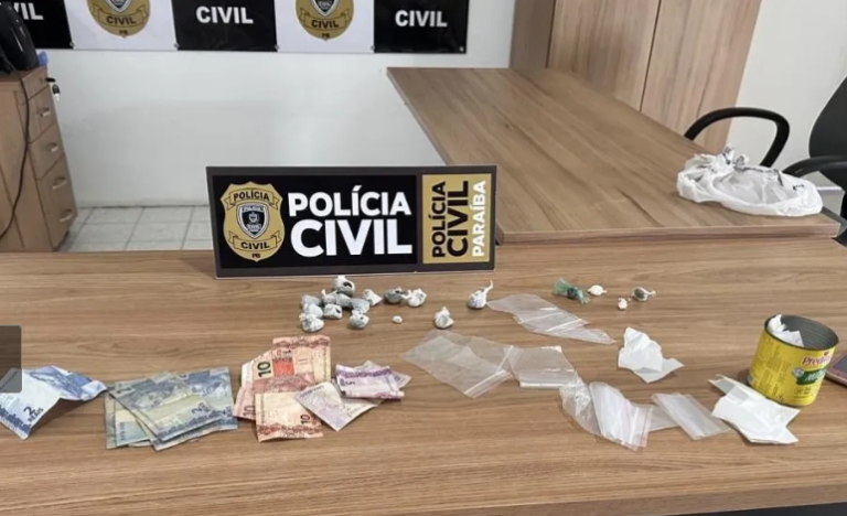 Polícia Civil prende pessoas e apreende drogas em ação desencadeada no município de Pombal