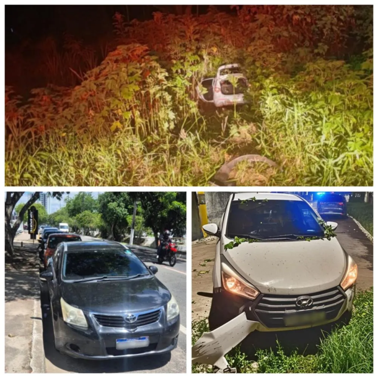 *PRF apreende veículo irregular, recupera automóvel roubado e detém suspeito após perseguição na Paraíba*