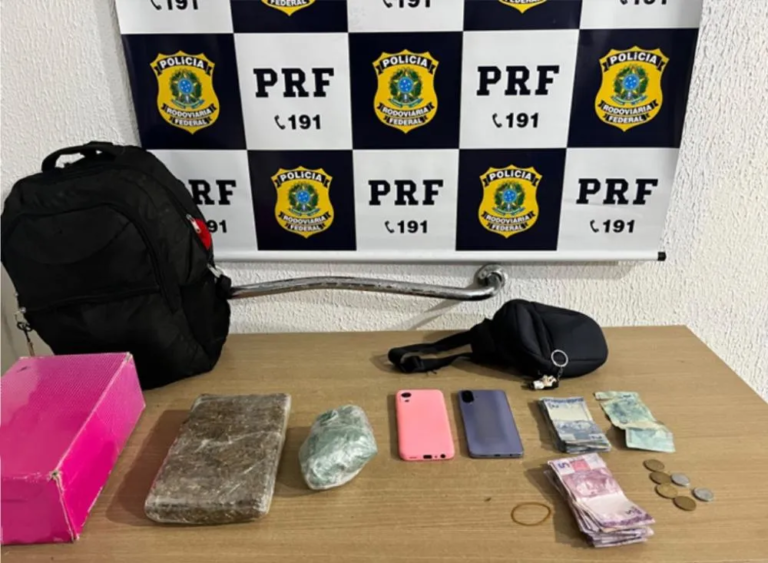 PRF tira de circulação maconha e cocaína em João Pessoa/PB e detém dois homens por tráfico de drogas*