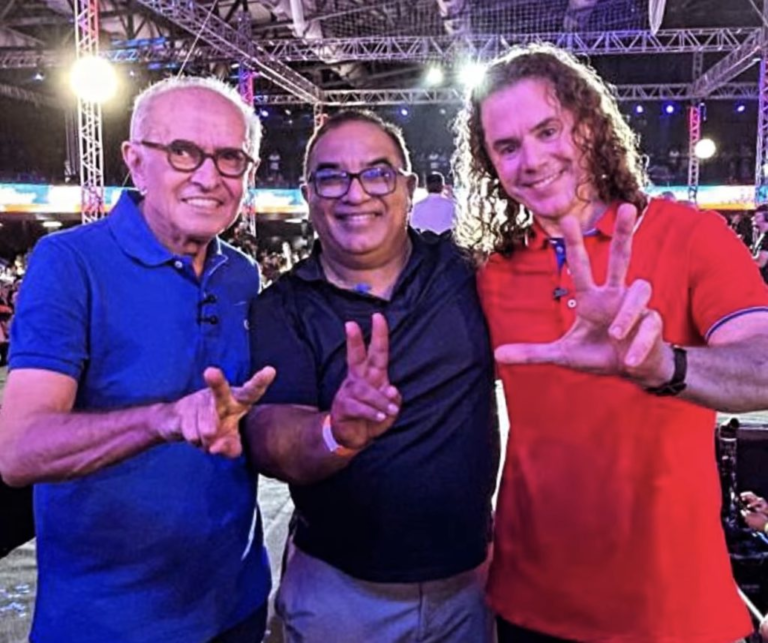 Ao lado de Cícero e Veneziano, Marcos Eron tem pré-candidatura a deputado estadual homologada durante convenção do MDB